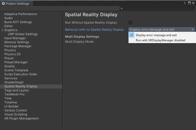 behavior-with-no-spatial-reality-display