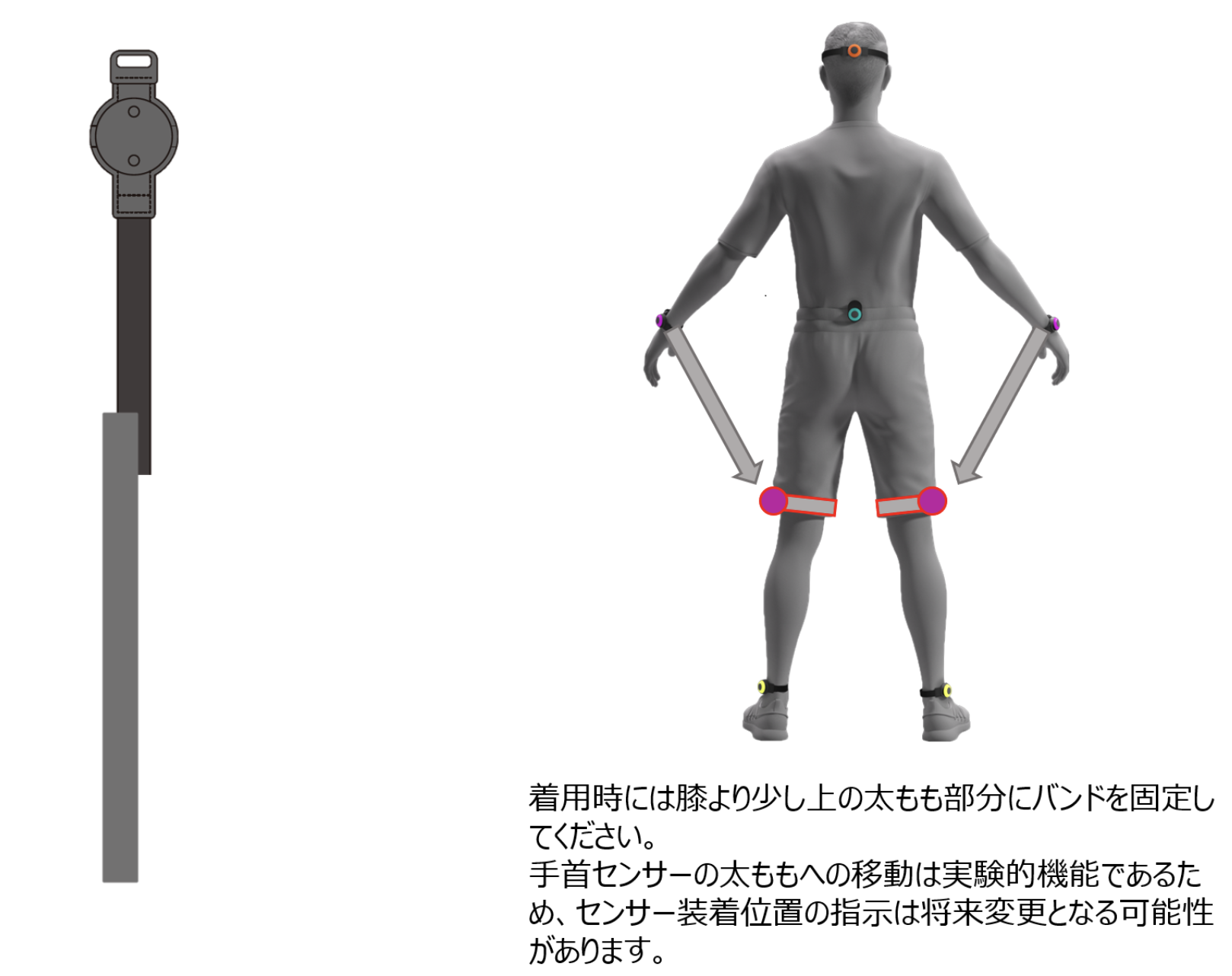 Sony mocopi (太もも拡張バンド付) SONY 【公式通販】