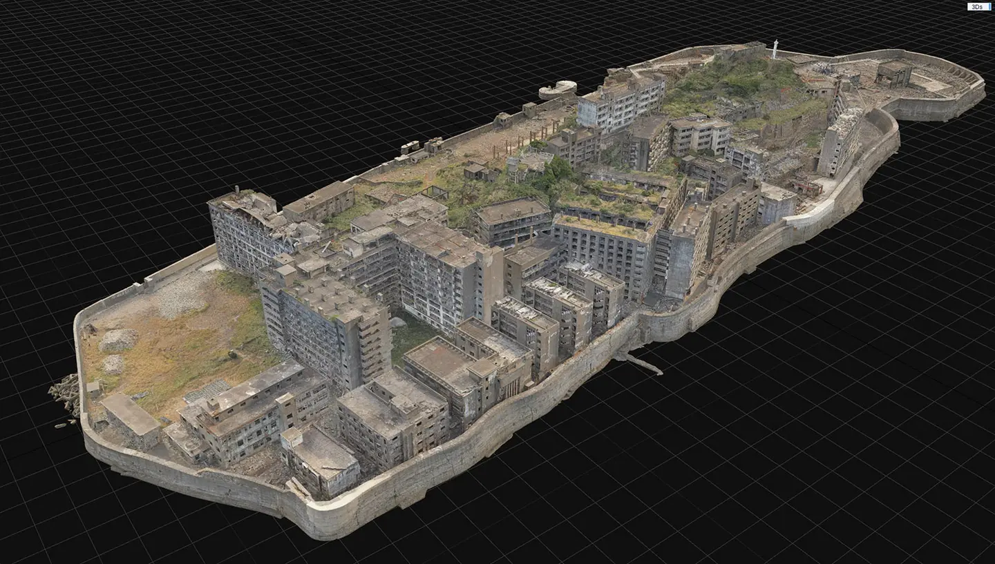 gunkanjima-photogrammetry-2